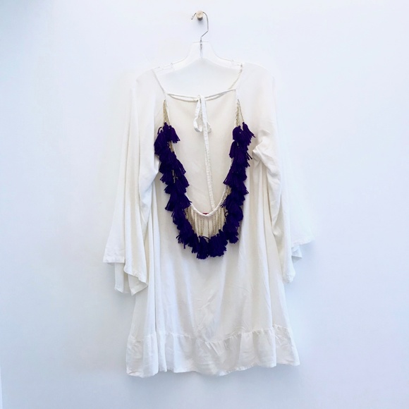 SUNDRESS Indiana Cover Up Dress Tassels - Picture 3 of 7